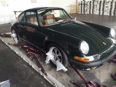 Porsche air freight